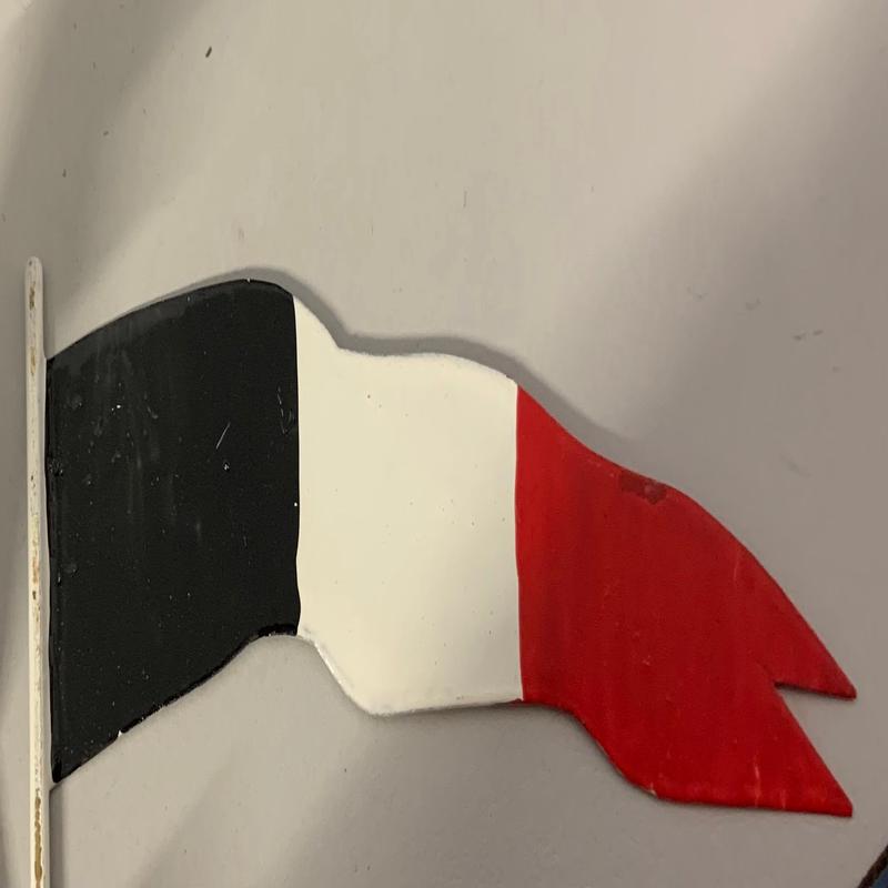Large Painted Flag : Boat 3/4\